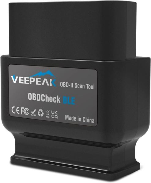 Діагностичний автомобільний сканер Veepeak OBDCheck BLE+Bluetooth 4.0 OBD 2 1327 фото