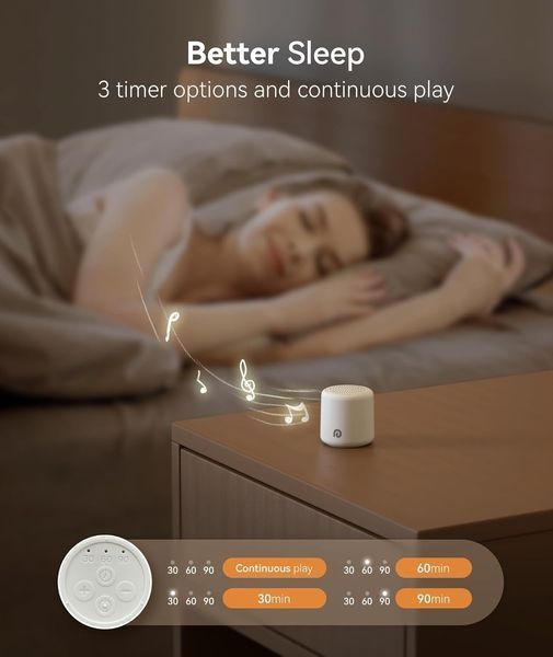 Портативний міні-генератор білого шуму Dreamegg Pocket Sleep 1 T1031 фото