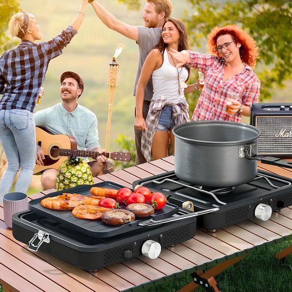 Газова плита туристична Hengriacly TJR-BK37 M2886 фото