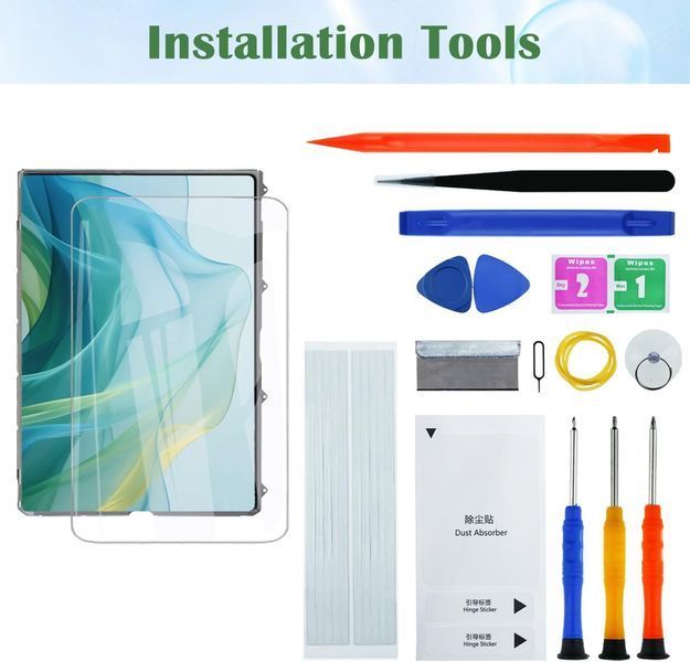 Комплект для заміни дисплея (LCD матриця) для Apple iPad 10 10.9" 2022 (без тачскріна) з інструментами M3130 фото