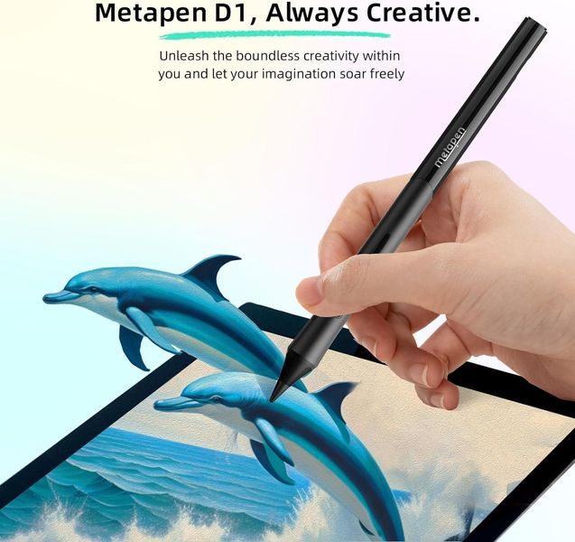 Універсальний стилус Metapen D1 для iPad 10/9, iPad Air 5, iPad Pro 11" 1380 фото