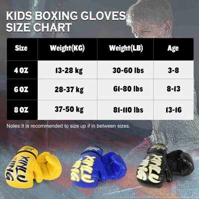 Дитячі боксерські рукавички Xinluying для MMA, тайського боксу та кікбоксингу, жовті 1025 фото