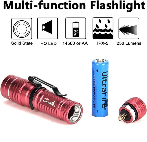 Тактичний LED-ліхтарик із зумом ULTRAFIRE  T2794 фото