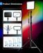Студийные светильники с регулируемым штативом и шаровой головкой UBeesize 2-Pack RGB T1434 фото 6