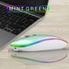 Бездротова світлодіодна миша Uiosmuph USB 2,4G з адаптером типу C (м'ятно-зелений) 1172 фото 5