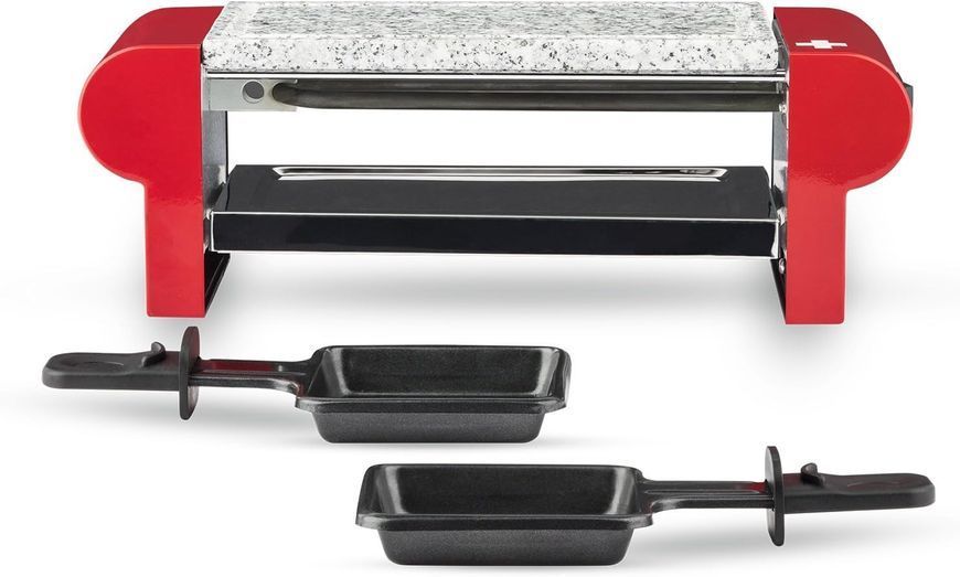 Многофункциональный гриль-раклетница H.Koenig Professional RP2 Duo с двумя совородками Т0293 фото