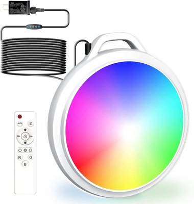 Светодиодные фонари для бассейна Vanpein 10 Вт RGB, 5 В с дистанционным управлением, кабель 8м 0369 фото