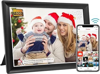 Цифровая фоторамка 10.5" Frameo Wifi 1920x1280 64 ГБ с приложением iOS/Android 0204 фото