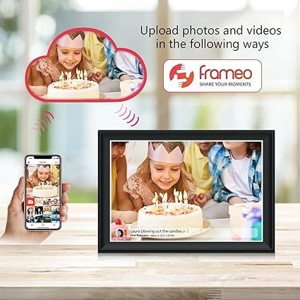 Цифровая фоторамка 10.5" Frameo Wifi 1920x1280 64 ГБ с приложением iOS/Android 0204 фото