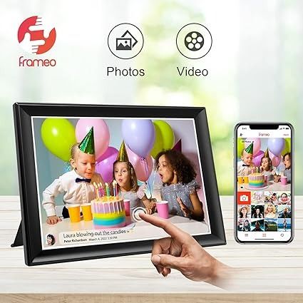 Цифрова фоторамка 10.5" Frameo Wifi 1920x1280 64 ГБ з додатком iOS/Android 0204 фото
