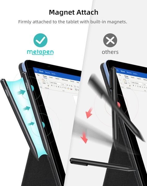 Універсальний стилус Metapen Stylus Pen M1 для Microsoft Surface, Surface Pro 1492 фото
