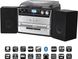 Музичний центр з радіо DAB+/FM, CD/MP3 Soundmaster MCD5550SW, вініл, подвійна касета, USB, Bluetooth m043 фото 5