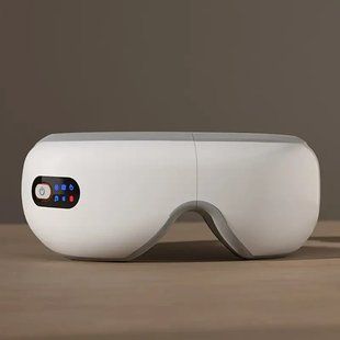 Масажер для очей JustEvo з підігрівом, вібрацією та Bluetooth M3614 фото
