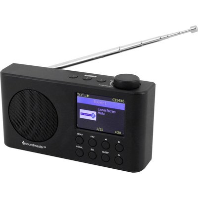 Портативне цифрове радіо Soundmaster IR6500SW WLAN-інтернет/DAB+/FM-радіо з Bluetooth®, Li-Ion 2200 мАг m044 фото