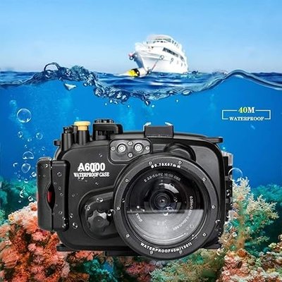 Футляр для подводной камеры водонепроницаемый Sea Frogs 130ft/40m для Sony A6000 (16-50 мм) 0462 фото