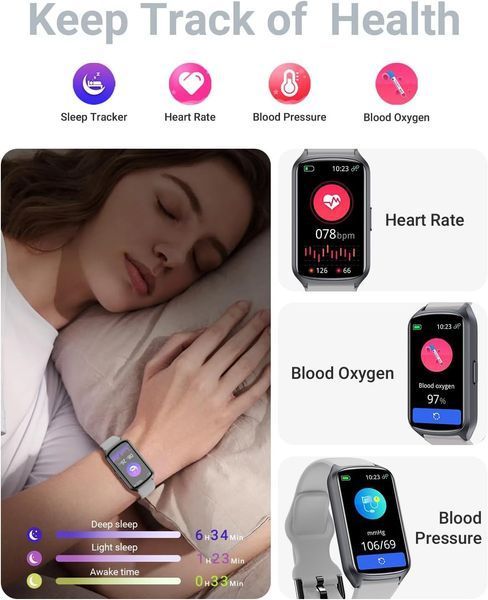 Фитнес-трекер Amzhero Health T2654 фото