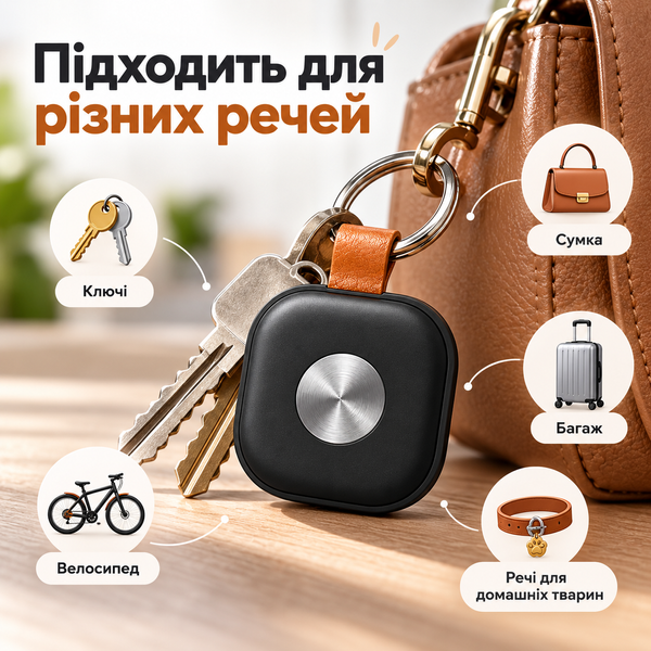 Міні Bluetooth-трекер iTag Air для пошуку речей A4098 фото