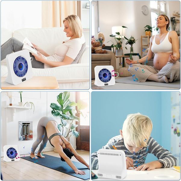Портативний CD-програвач Gueray Bluetooth / FM-радіо T0346 фото