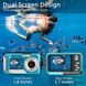 Цифрова дитяча камера для підводної зйомки 2.7K, 48 Мп Biofos SLP, синя 0064-1 фото 3