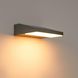 Наружный настенный LED светильник CELAVY класс IP65 темно серый 0158 фото 1