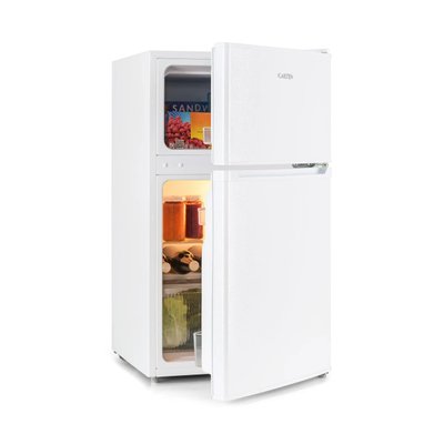 Двухкамерный мини-холодильник с морозильной камерой Klarstein Big Daddy Cool 87 л, белый (10035585) 10035585 фото
