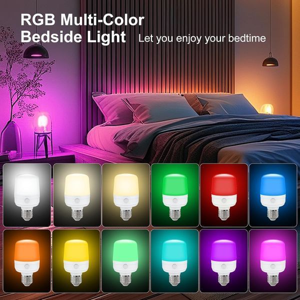 Комплект акумуляторних RGB -ламп BOBOPAI E14 2600 мАг (2 шт) T3016 фото