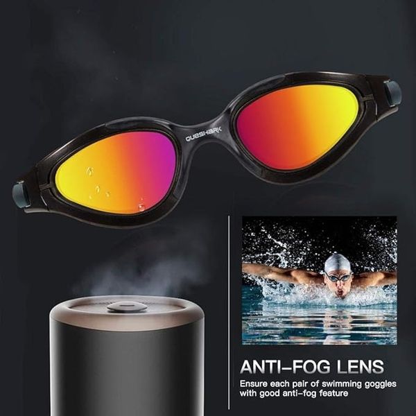Поляризовані окуляри для плавання Queshark QS02 із захистом від ультрафіолетового випромінювання 0743 фото