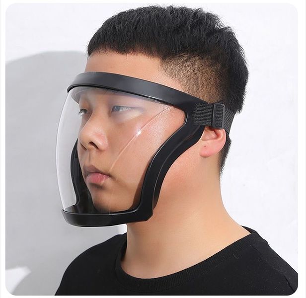 Полнолицевая маска для защиты от пыли, воды, грязи, ветра с сменным фильтром, чорна 0789 фото