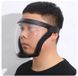 Повнолицьова маска для захисту від пилу, води, бруду, вітру із змінним фільтром, чорна 0789 фото 9