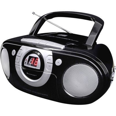 CD бумбокс Soundmaster SCD5100SW с FM-радио, черный m018-3 фото
