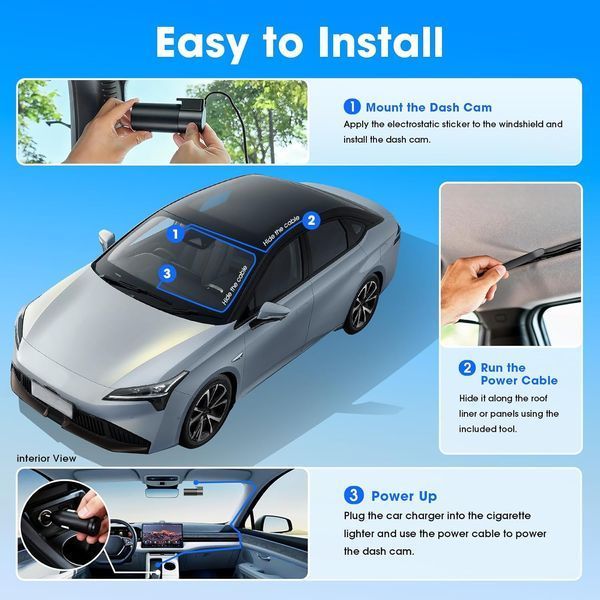 Відеореєстратор DDPAI Mini Pro 2K (1440P, Wi-Fi, 360&deg;) M3615 фото