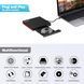 Зовнішній портативний CD/DVD +/-RW-привід USB 3.0 Rioddas  T1138 фото 4