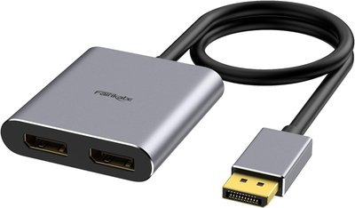 Переходник-разветвитель с DisplayPort на двойной DisplayPort 4K 60Hz 1431 фото