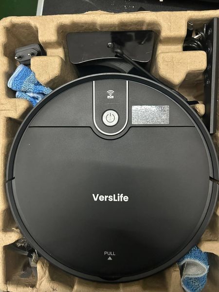 Робот-пилосос для сухого та вологого прибирання Verslife L6 з керуванням через Wi-Fi (Вітринний зразок) M3146 фото