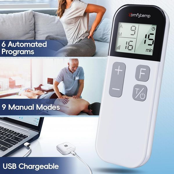 Беспроводной мышечный стимулятор Comfytemp TENS T1471 фото