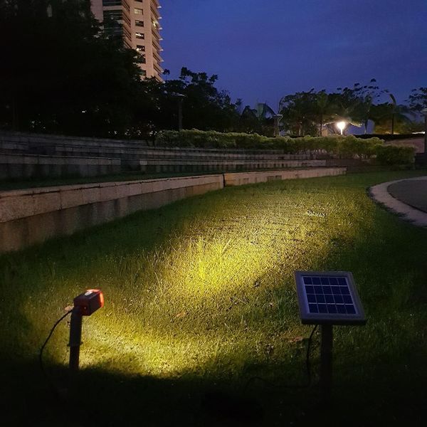 Уличный LED-светильник с солнечной батареей Solar Light Mart HEX 50X для сада, двора 0107 фото