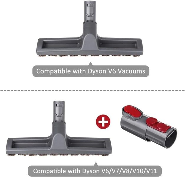 Насадка со щеткой и адаптер для пылесоса Dyson V6 V7 V8 V10 V11 DC10 DC29 DC35 DC44 DC65 1795 фото