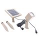 Вуличний LED-світильник з сонячною батареєю Solar Light Mart HEX 50X для саду, двору 0107 фото 9