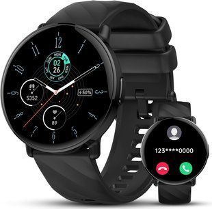 Смарт-годинник OWMSIC S51 Black з функцією дзвінків IP68/1.39"  M3494 фото