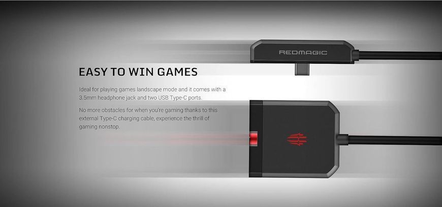 Ігрова док-станція REDMAGIC Gaming Dock для смартфонів Nubia (PA3104) Black M3342 фото