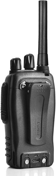 Професійна рація Baofeng PMR446 з зарядною базою та акумулятором (2 шт) T1146 фото