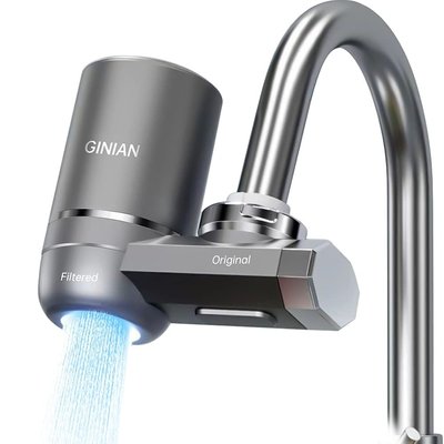Фильтр для воды Ginian для крепления к смесителю, фильтрует более 60 веществ 1132 фото