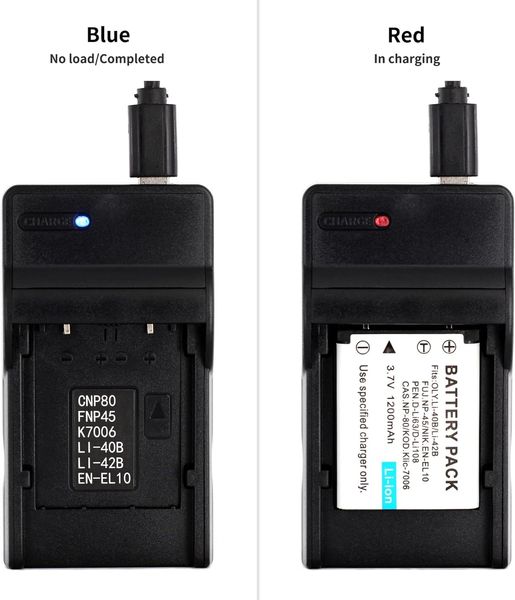 USB-зарядний пристрій EN-EL10 для камер Nikon Coolpix S 0792 фото