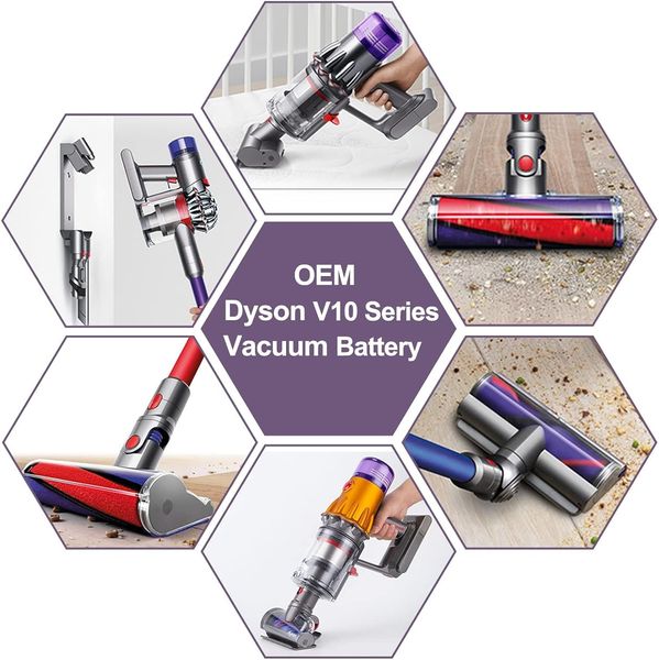 Акумулятор для пилососу Dyson V10 SV12 1797 фото