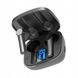 Бездротові Bluetooth-навушники з кейсом чорні 0602 фото 1