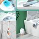 Набір щітка і настінний/підлоговий тримач для чищення туалету Yagviz 0888 фото 7