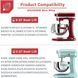 Насадка-венчик для стационарных миксеров KitchenAid с подъемной чашей T0607 фото 4