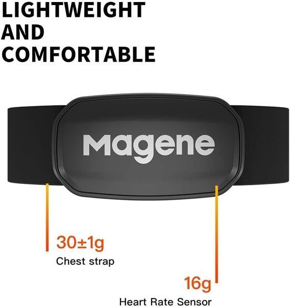 Пульсометр Magene H303 Ant+/Bluetooth сумісний з IOS/Android T1213 фото
