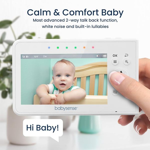 Видеоняня Babysense с двумя камерами и ночным видением 1572 фото