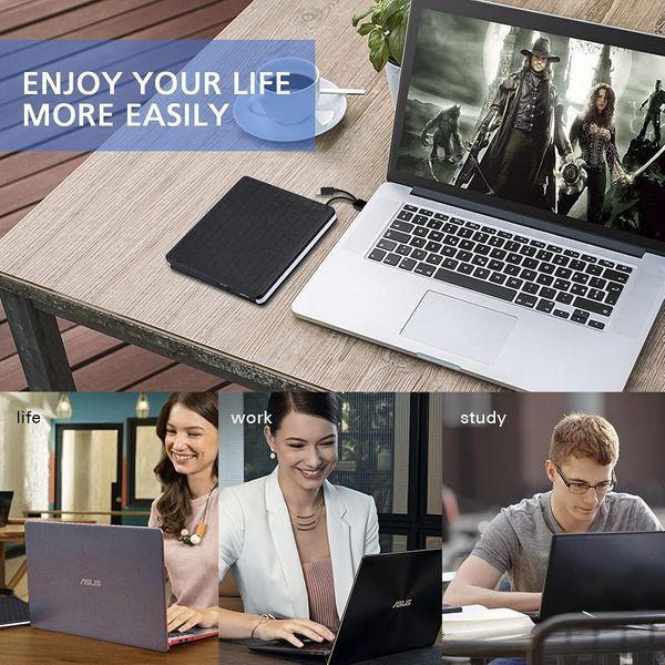 Зовнішній CD/DVD оптичний привід Amicool USB 3.0 Type-C T2302 фото